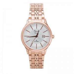 Alexandre Christie AC 8348 Rosegold White Lady LDBRGSL
